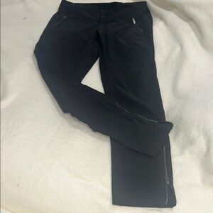 Athleta Black/Charcoal Performance Pants